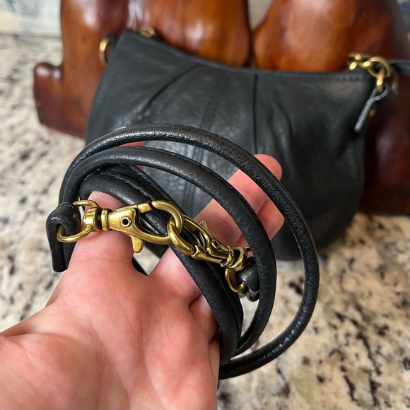 Fossil Leather Bag with Chain Strap - Picture 6 of 12